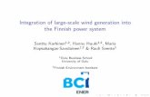 Integration of large-scale wind generation into_Hannu Huuki_110516