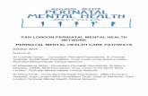 Perinatal mental health care pathway