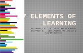 7 element of learning