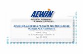 Aewin product selection guide-com express module for healthcare hardware solution by sirena cheng 20160421