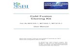 Cold Fusion User Manual
