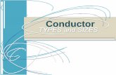 Conductor types and sizes