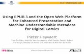 Using EPUB 3 and the Open Web Platform for Enhanced Presentation and Machine-Understandable Metadata for Digital Comics