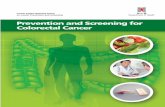 Prevention and Screening for Colorectal Cancer (Booklet)