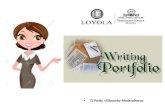 Writing Portfolio Loyola