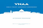 Attendee Program: 2015 VNAA Public Policy Leadership Conference