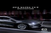 2016 Mazda CX-9 Features & Specs