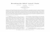 Breaking the DDoS Attack Chain