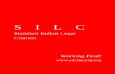 Standard Indian Legal Citation Working Draft