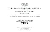 the geological survey & mines bureau (gsmb) annual report