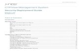 CTPView Security Deployment Guide Release 7.1R1