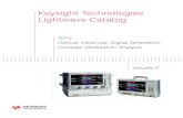 Keysight Technologies Lightwave Catalog