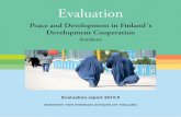 Peace and Development in Finland´s Development Cooperation
