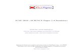 ICSE 2010 : SCIENCE Paper 2 (Chemistry)