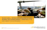 social, environmental and economic impacts of brt systems
