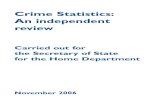 Crime Statistics: An independent review