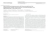 Increased Amount of Visceral Fat in Patients with Psoriasis ...