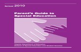 Parent's Guide to Special Education - VDOE