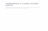 APPENDIX 2: CASE STUDY: HAITI