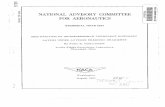 NATIONAL ADVISORY COMMITI'EE F OR AERONAUTICS