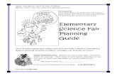 New Elementary Science Fair Booklet