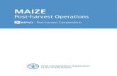 Post-harvest Operations
