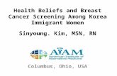 Health Beliefs and Breast Cancer Screening Among Korea ...