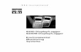 YSI 610D 610DM Display Logger Instruction Manual