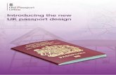 Introducing the new UK passport design
