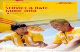 DHL EXPRESS SERVICE & RATE GUIDE 2017 - Philippines