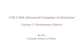 CSCI-564 Advanced Computer Architecture