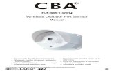 RA-4961-DSQ Wireless Outdoor PIR Sensor ®