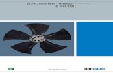 EC/AC axial fans - HyBlade® Ø 300-450