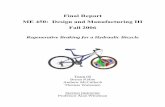Final Report ME 450: Design and Manufacturing III Fall 2006