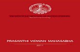 prasanthi vidwan mahasabha prasanthi vidwan mahasabha