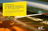 EY survey: Country implementation of BEPS Actions 8–10 and 13