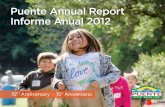 Puente Annual Report Informe Anual 2012