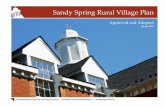 Sandy Spring Rural Village Plan