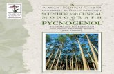 Pycnogenol monograph