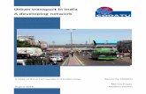 Overview of Urban Transport in India