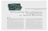 Chapter 11: Reforming Development Cooperation to Attack Poverty