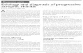 Etiology and diagnosis of progressive atrophic rhinitis