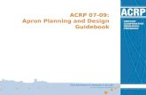ACRP 07-09: Apron Planning and Design Guidebook