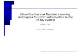Classification and Machine Learning techniques for CBIR ...