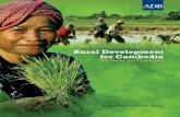 Rural Development for Cambodia: Key Issues and Constraints