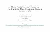 Micro Aerial Vehicle Navigation with a Single Omnidirectional ...