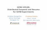 GENI-‐VIOLIN: Distributed Suspend and Resume for GENI ...