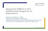 Using the DSM-5 in the Differential Diagnosis of Depression