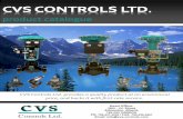 CVS Controls Product Catalogue