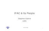 IFAC & Its People
